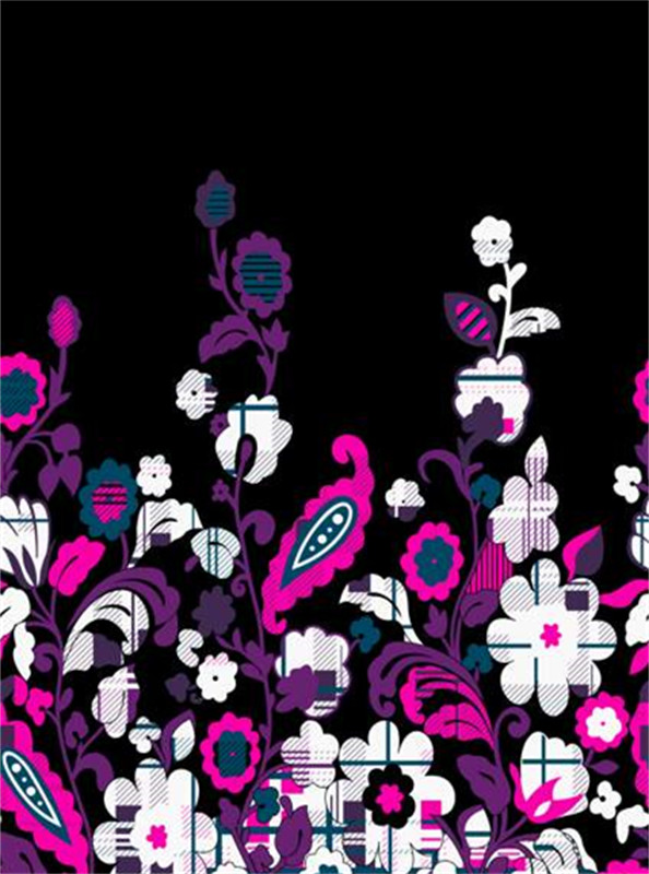 时尚花卉面料印花素材 创意服装印花设计灵感