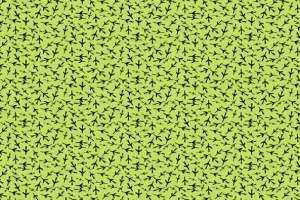 清新绿色复古风面料印花素材，适用于服装印花设计