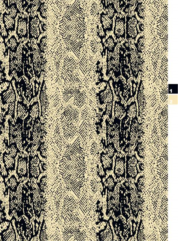 复古蛇纹面料印花素材 时尚服装印花设计灵感