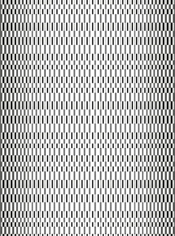 时尚黑白条纹面料印花素材,适用于服装设计与装饰