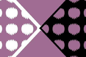 时尚几何风面料印花素材，适用于服装印花设计