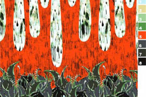 创意艺术风面料印花素材 时尚服装印花设计灵感