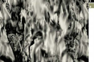 抽象火焰纹理面料印花素材，打造个性服装印花设计