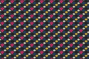 复古几何风面料印花素材，打造时尚服装印花设计