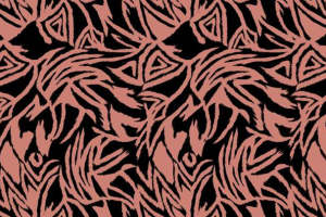 潮流艺术风面料印花素材 服装印花设计图