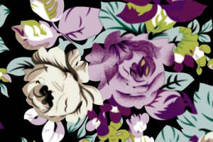 复古艺术风面料印花素材