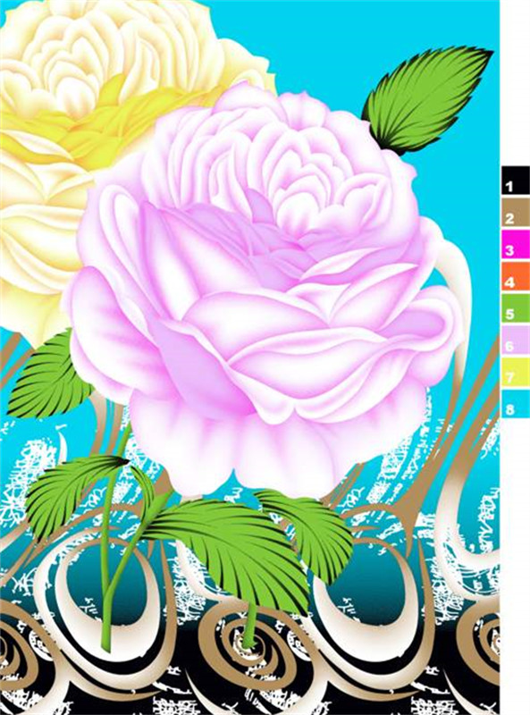 时尚花卉面料印花素材 服装印花设计灵感