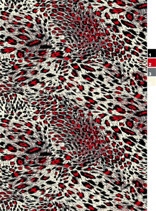 时尚抽象纹理面料印花素材 服装印花设计灵感