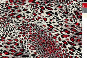 时尚抽象纹理面料印花素材 服装印花设计灵感