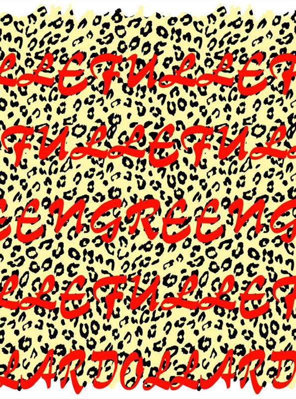 潮流豹纹面料印花素材,时尚服装印花设计灵感