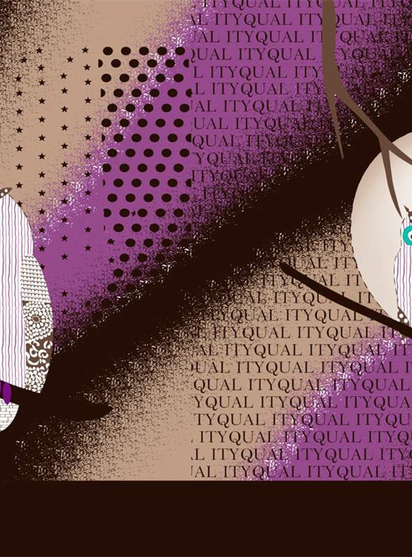 时尚抽象风面料印花素材 艺术感服装印花设计