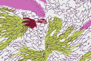 时尚面料印花素材 创意服装印花设计