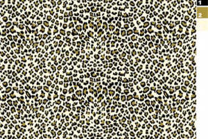 经典复古豹纹面料印花素材 时尚服装印花设计推荐