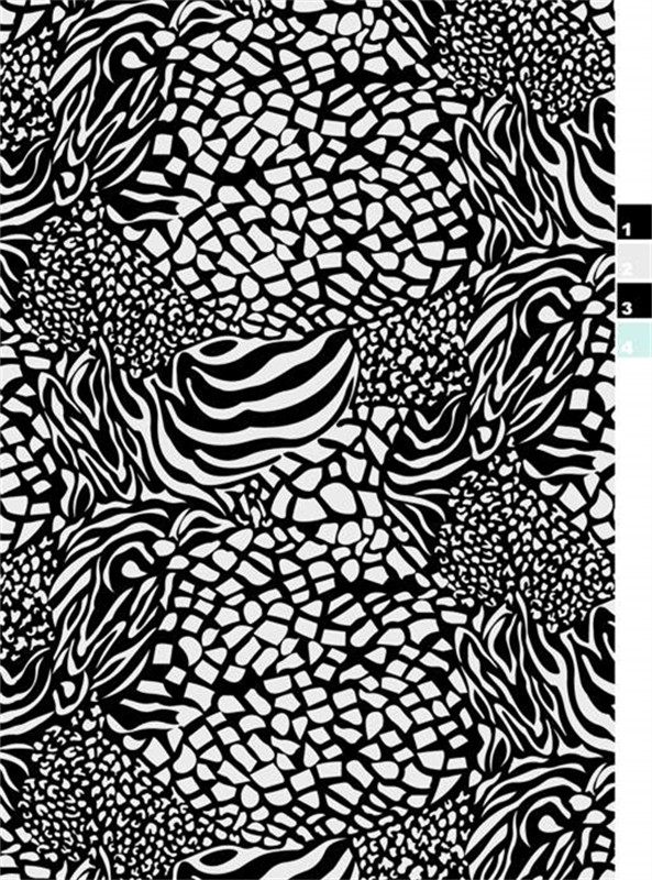 现代艺术风面料印花素材 服装印花设计灵感