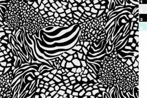 现代艺术风面料印花素材 服装印花设计灵感