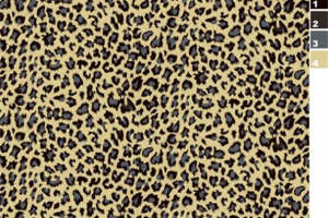 时尚豹纹面料印花素材 经典复古风格服装印花设计