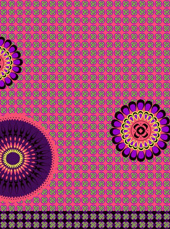 复古民族风面料印花素材 服装印花设计灵感