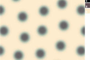 复古晕染圆点面料印花 时尚服装印花素材推荐