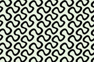 现代简约波浪纹服装印花设计素材