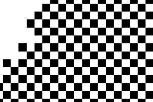 经典黑白棋盘格面料印花素材 时尚服装印花设计灵感