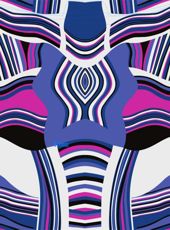 时尚抽象风面料印花素材 服装印花设计灵感