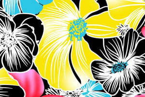 高饱和度花卉设计 服装印花优质素材推荐