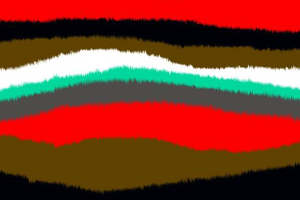 时尚波浪纹面料印花设计素材