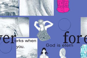 复古拼贴风面料印花素材 时尚服装印花设计灵感