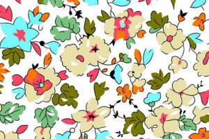 清新花卉面料印花素材 春夏服装印花设计灵感