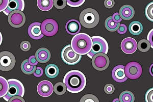 复古几何风服装印花设计素材