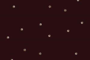 复古酒红底金色小花面料印花素材