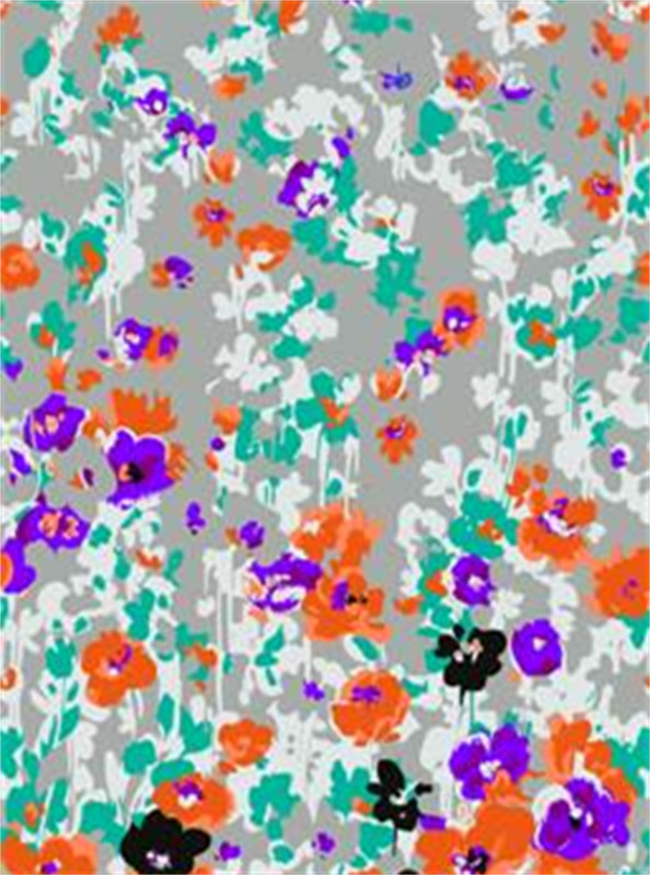 时尚花卉面料印花 服装印花设计素材推荐