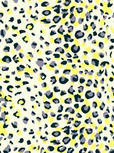 时尚豹纹面料印花设计 服装印花素材推荐