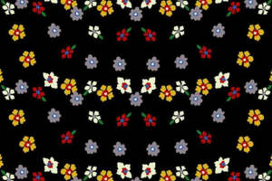 复古民族风花卉面料印花素材 服装印花设计灵感