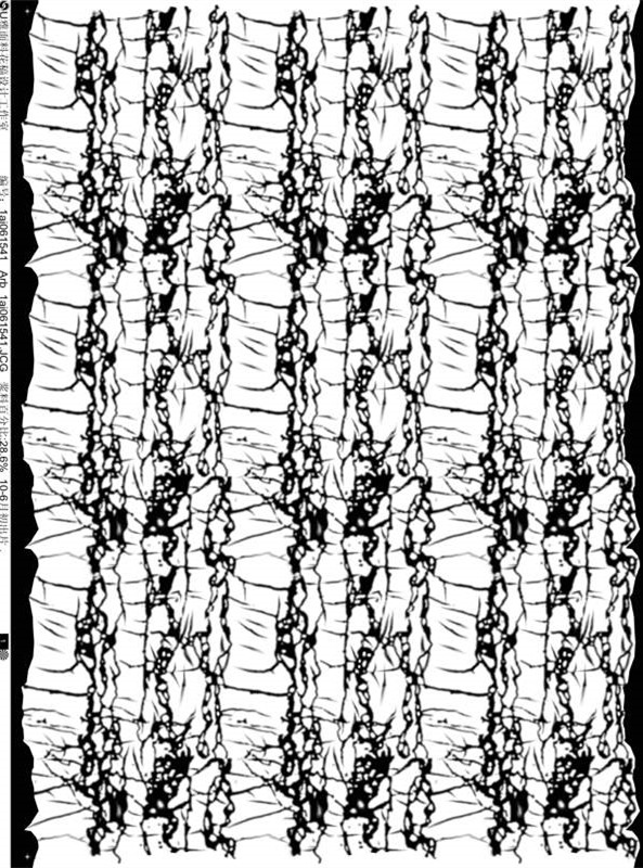 抽象线条纹理面料印花素材 时尚服装印花设计灵感