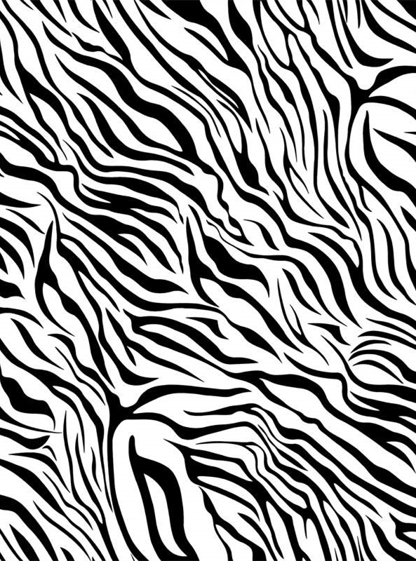 经典斑马纹服装印花素材 时尚面料设计灵感