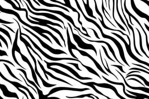经典斑马纹面料印花素材 时尚服装印花设计必备