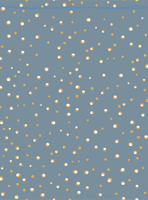 清新蓝底圆点面料印花 时尚服装印花素材推荐