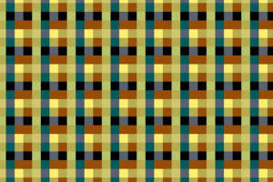 复古格纹面料印花设计 时尚服装印花素材推荐