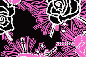 复古波普风面料印花设计，时尚服装印花素材推荐