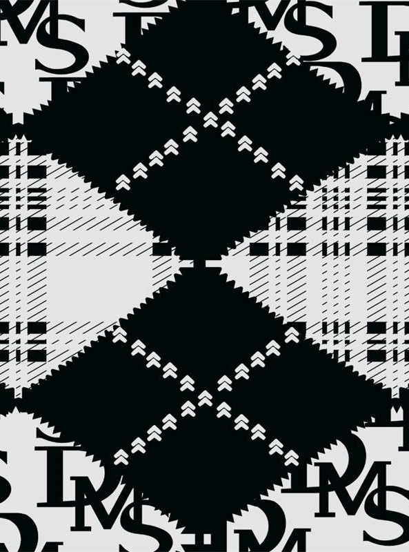 现代几何风面料印花素材 适用于潮流服装定制