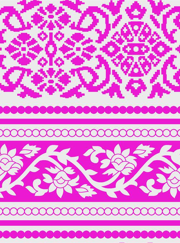 民族风面料印花设计 时尚服装印花素材推荐