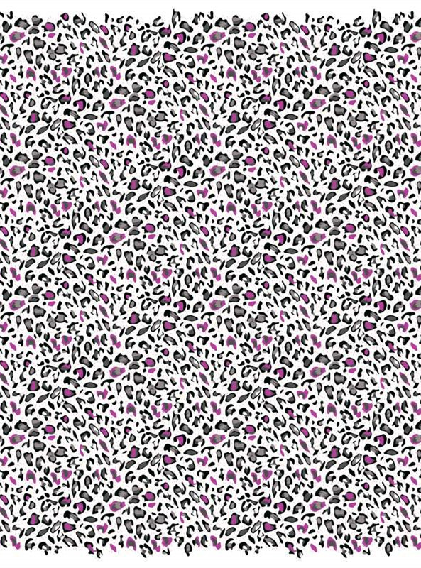 时尚豹纹面料印花素材