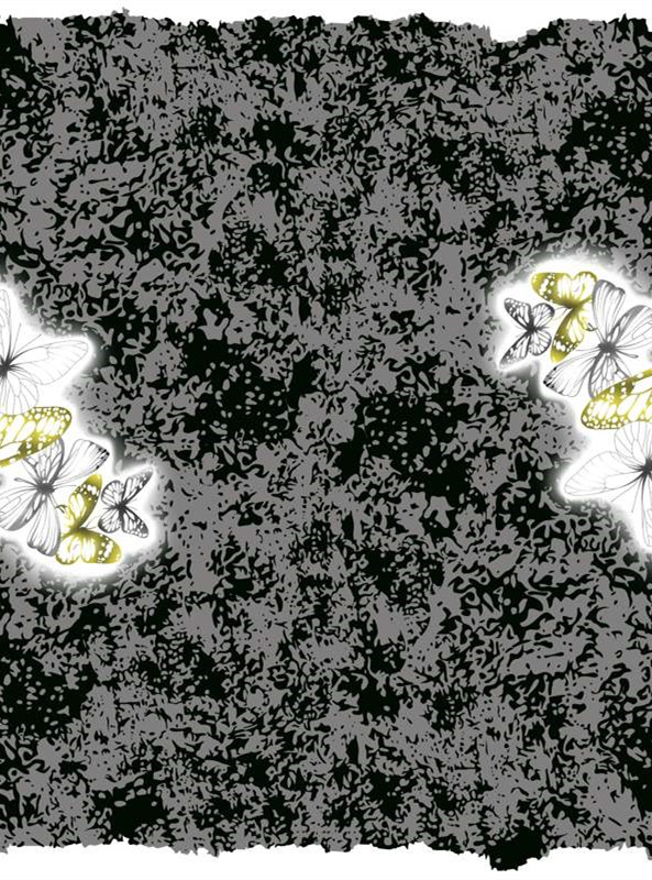 时尚面料印花素材 蝴蝶纹理设计 适用于服装印花