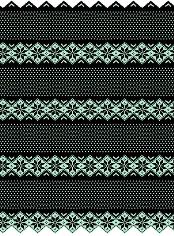 民族风几何纹样 时尚面料印花素材推荐