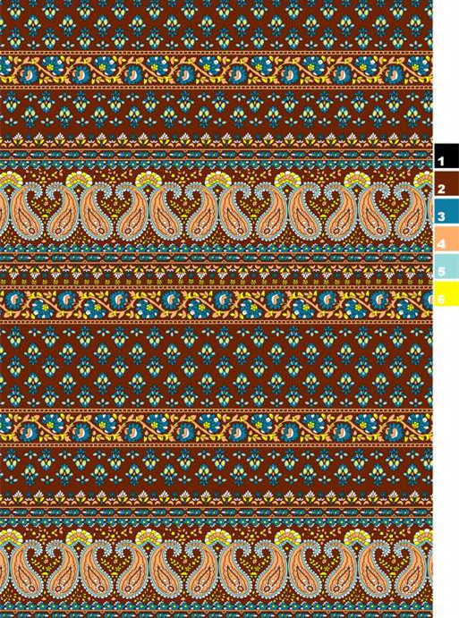 复古民族风面料印花素材 服装印花设计灵感