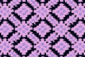时尚紫色几何面料印花 服装印花设计素材