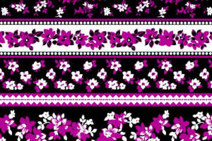 民族风花卉几何纹样 时尚服装印花素材推荐