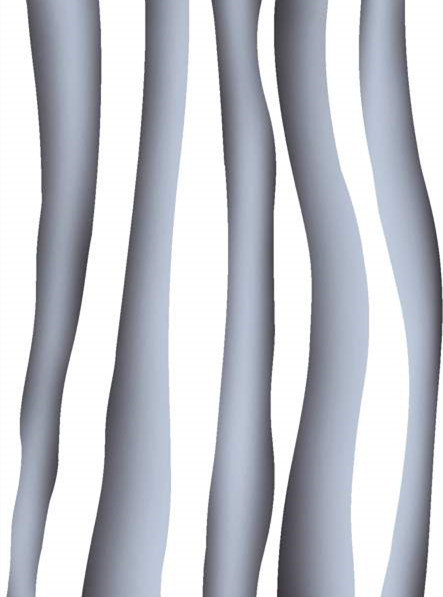 简约灰蓝波浪纹面料印花素材,适用于时尚服装印花设计