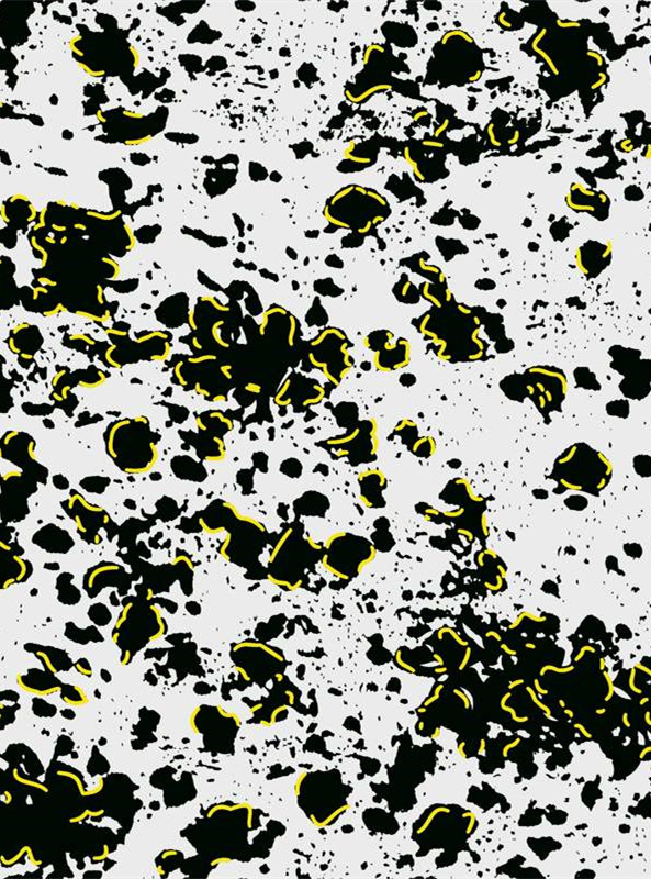 时尚抽象纹理面料印花素材 服装印花设计灵感